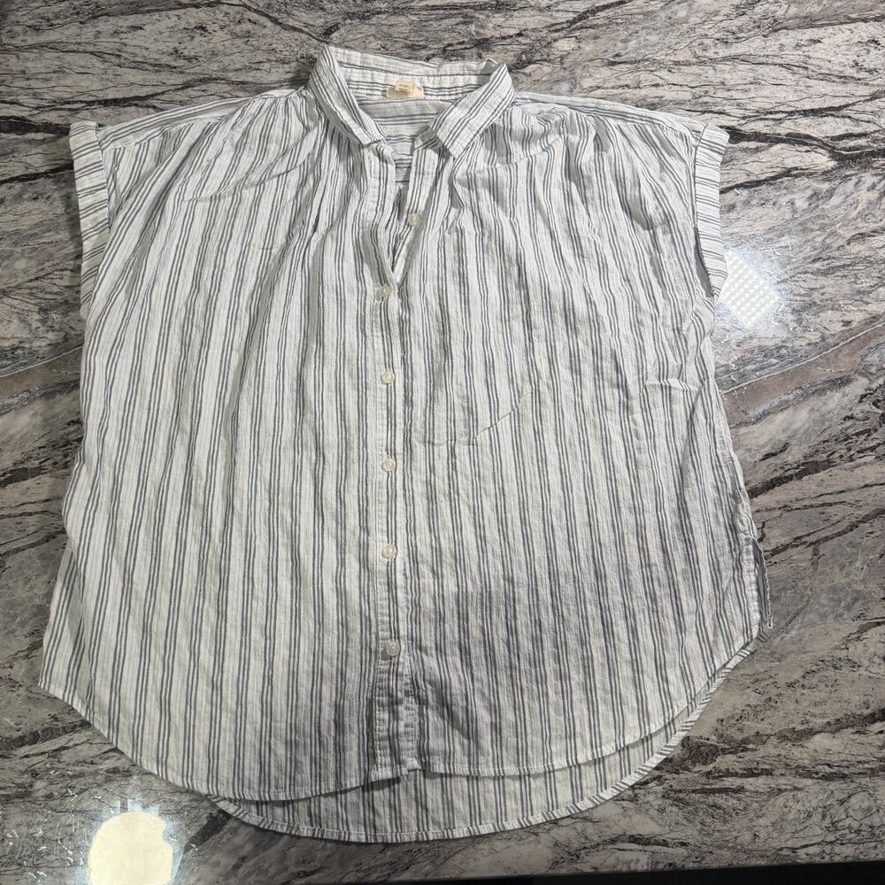 Women's Ana Casual Blouse Top Short Sleeve Fashion Shirt - XL